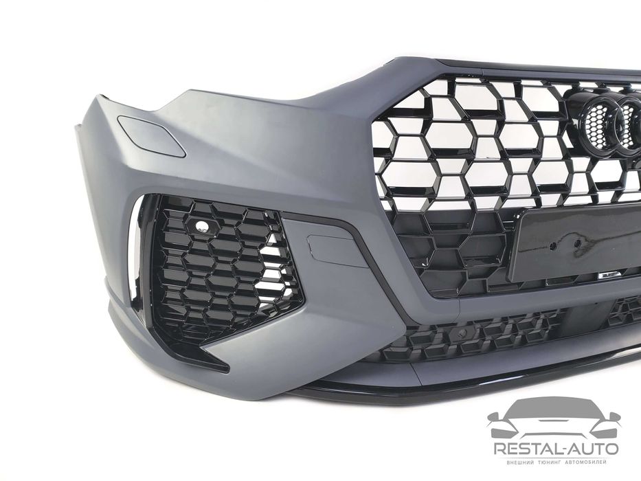 Передний бампер на Audi Q3 83a 2018-22 года  стиль RSQ3