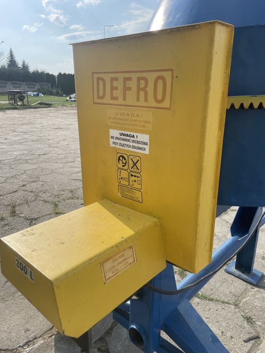 Betoniarka Defro 200L odnowiona