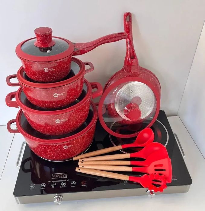 РОЗПРОДАЖ СКЛАДУ!Набір посуду Higher Kitchen НК-316 із 17 предметів