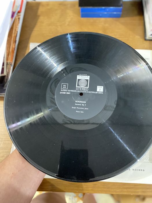 Vinil Schumann - piano concert - Sergio Fiorentino