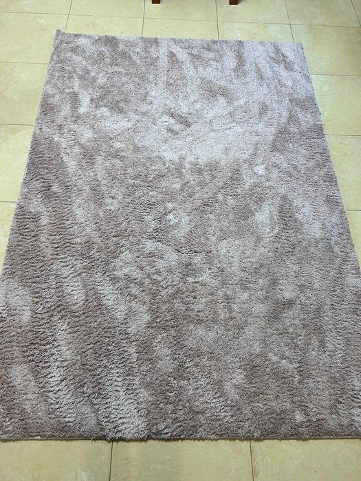 Tapete cinzento comprido 159x226 cm