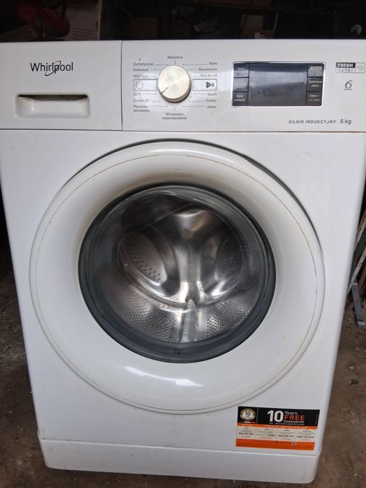 Sprzedam pralka whirlpool uszkodzona