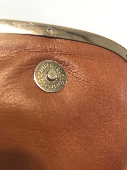 Brązowa listonoszka ze skóry Coccinelle