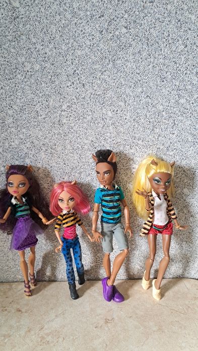 Кукла Monster High 2008г Набор Семейство Вульф  A Pack of Trouble Монс