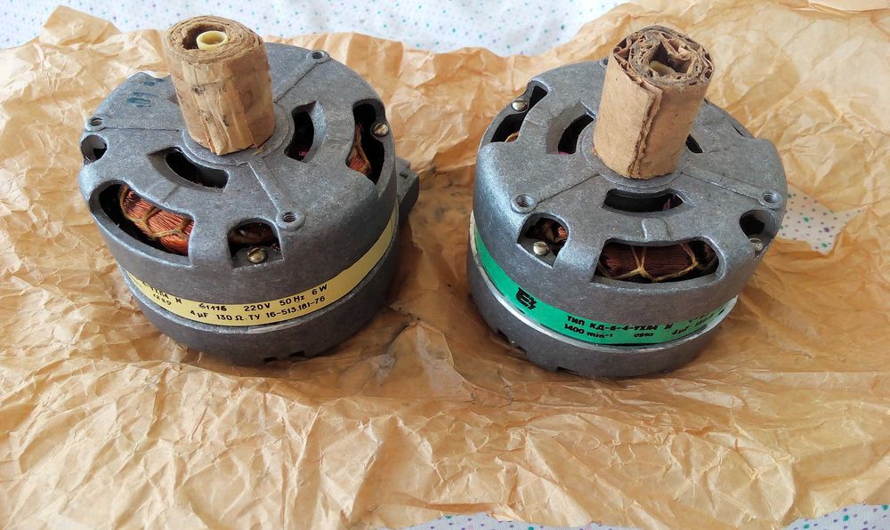 Электродвигатель для магнитофона КД-6-4 УХЛ-4