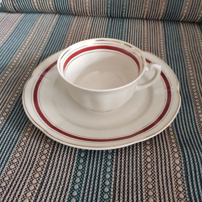 Filiżanka Chodzież z talerzykiem 19 cm