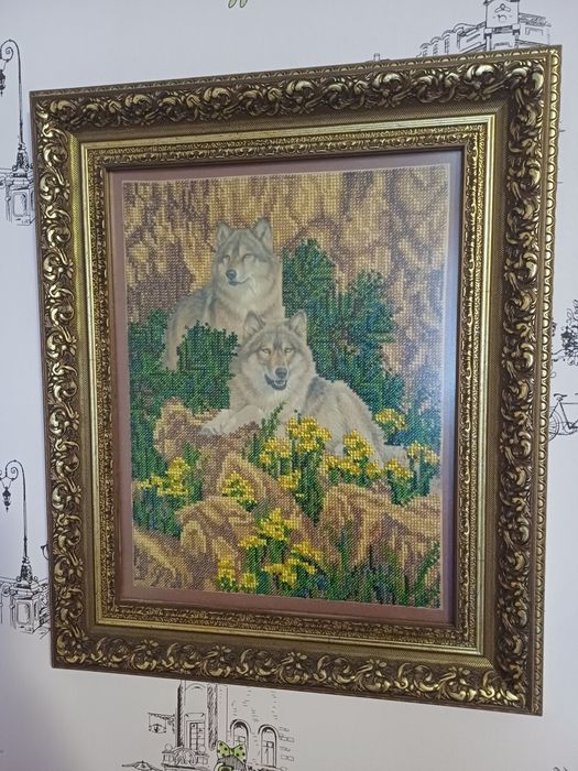 Картина вишита бісером