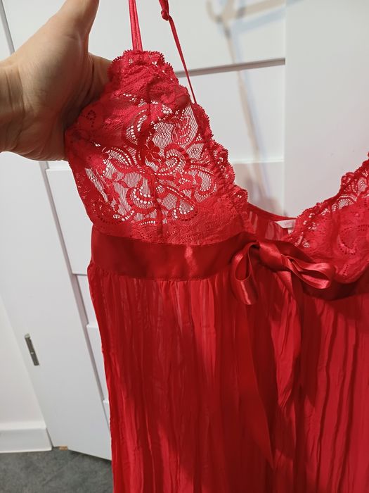 Czerwona haleczka damska Victoria's Secret r. XL