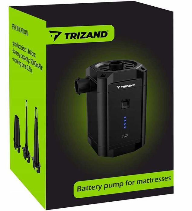 Pompka Akumulatorowa Do Materacy Elektryczna TRIZAND`