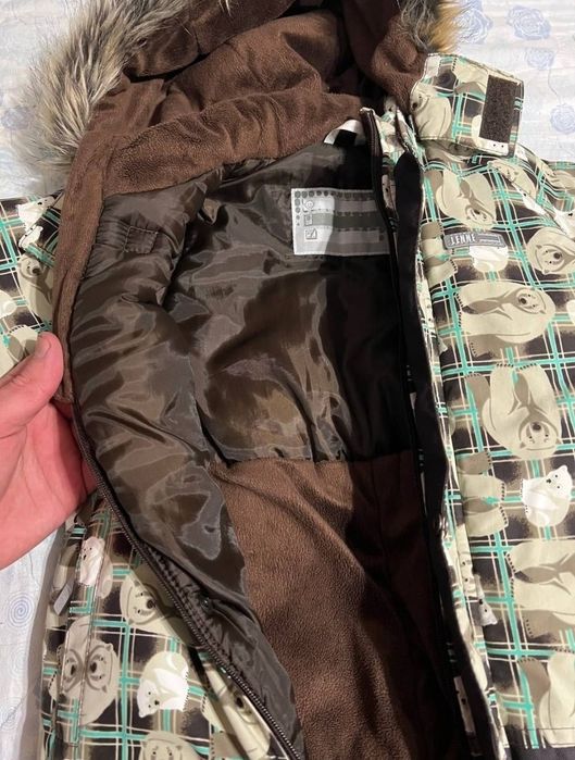 Новий дитячий зимовий комбінезон lenne 80 +6