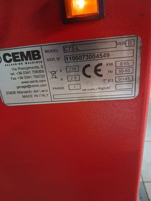 Wyważarka cemb c73