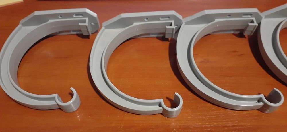 Кронштейни ринви сірі 130 мм RainWay(58 шт)