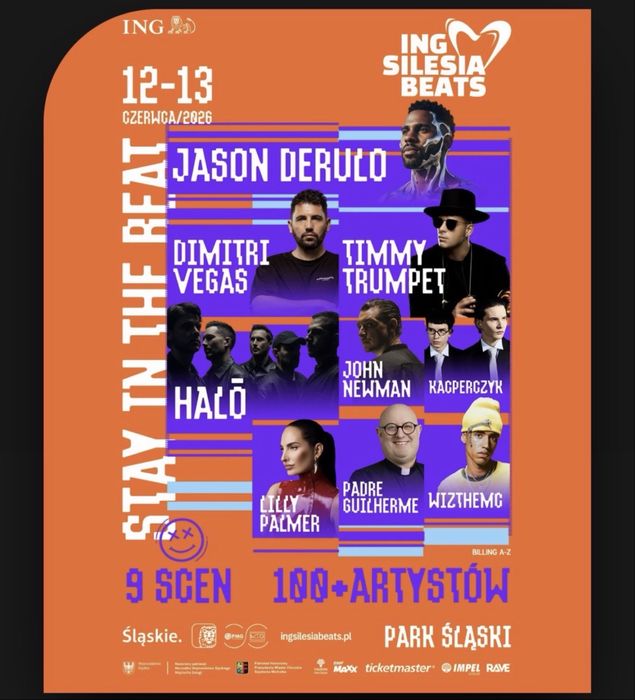 Festiwal Ing Silesia Beats 12-13.06.2026.