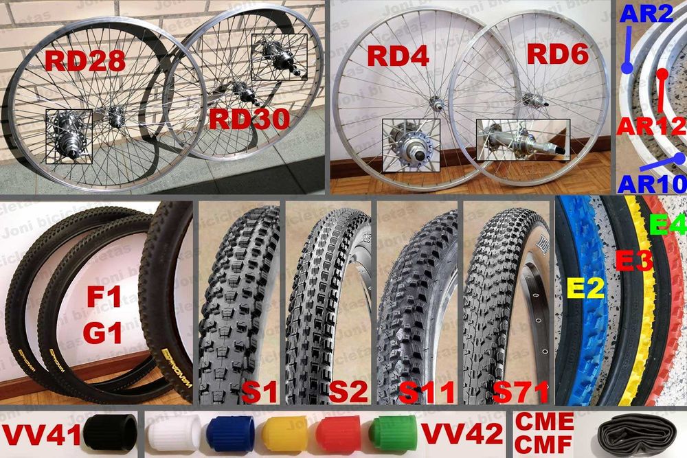 Peças de MTB (bicicleta de montanha)