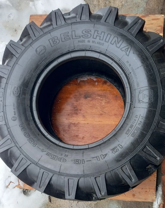 Продам шины на трактор производства BELSHINA 12.4L.16./6.50.16