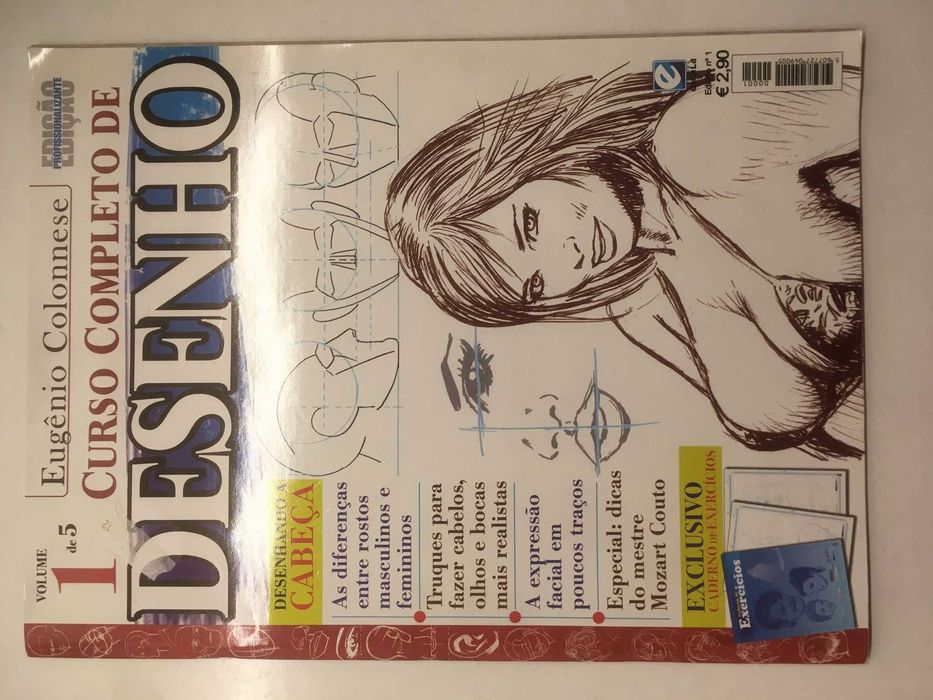 Livro - Curso Completo de Desenho (Eugénio Colonnese)