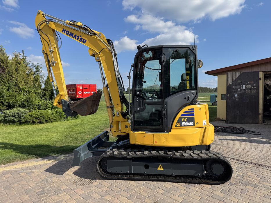 Koparka Komatsu PC55MR-5E0 Klima Faktura Vat 2021r