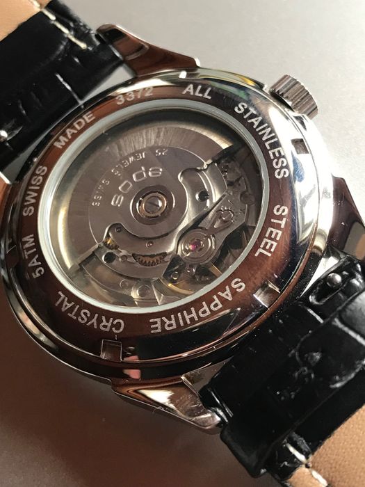 Zegarek Epos mechaniczny Swiss Hand Made automat - rzadki model