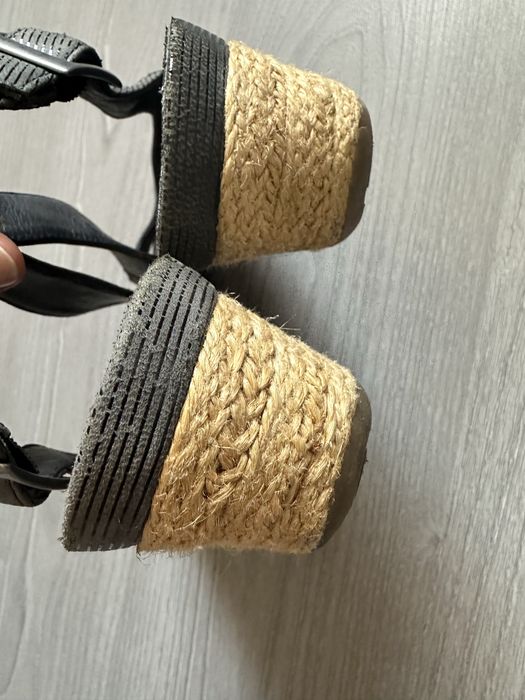 Босоножки эспадрильи ara кожа 39-40р
