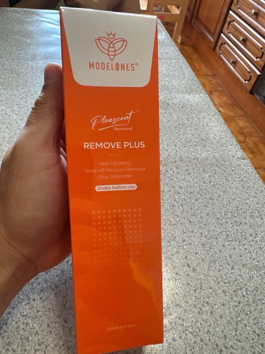 Removedor de Verniz Gel Modelones Remove Plus 240ml – Novo/Selado