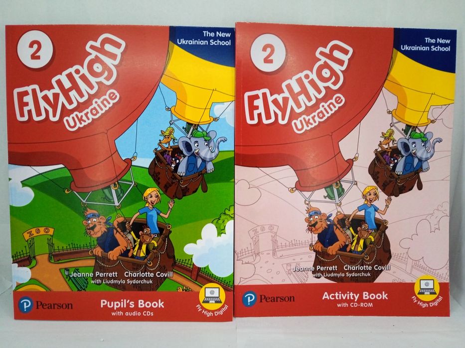 FlyHigh Ukraine 2 pupils book activity book