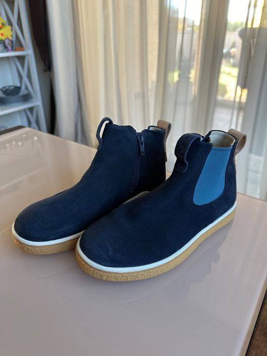 Ботинки ECCO замшевые