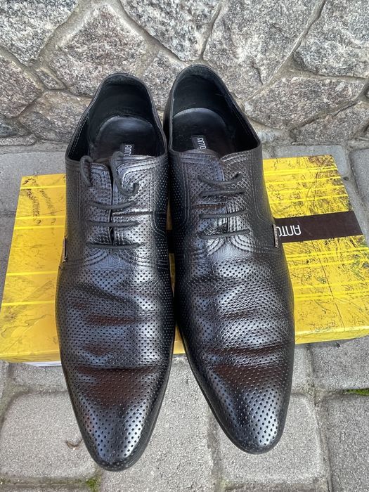 Летние мужские кожаные туфли Antonio Biaggi 45 р