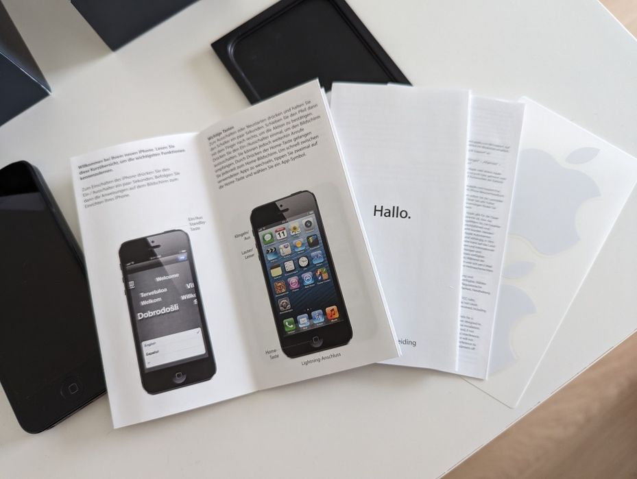 Apple iPhone 5 Preto IOS 6 para Coleção