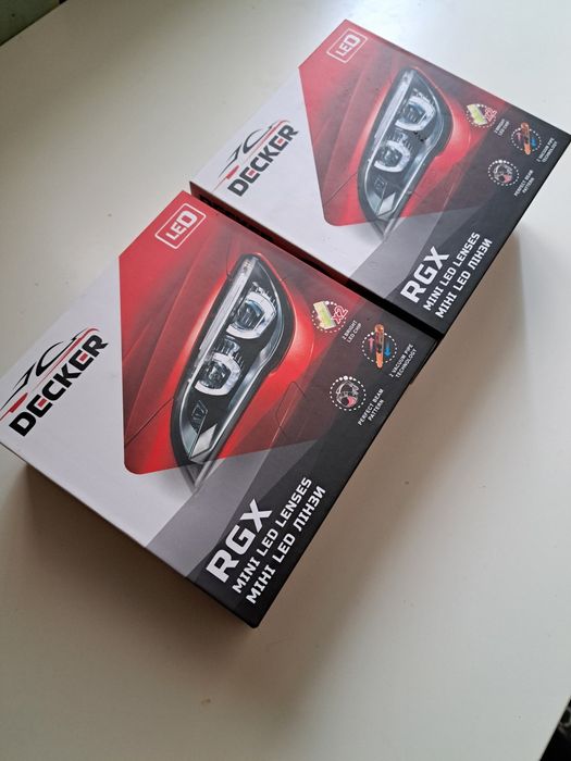 Мини линзы H4 Led