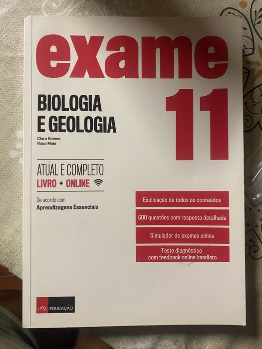 Livro de exames 11.º ano