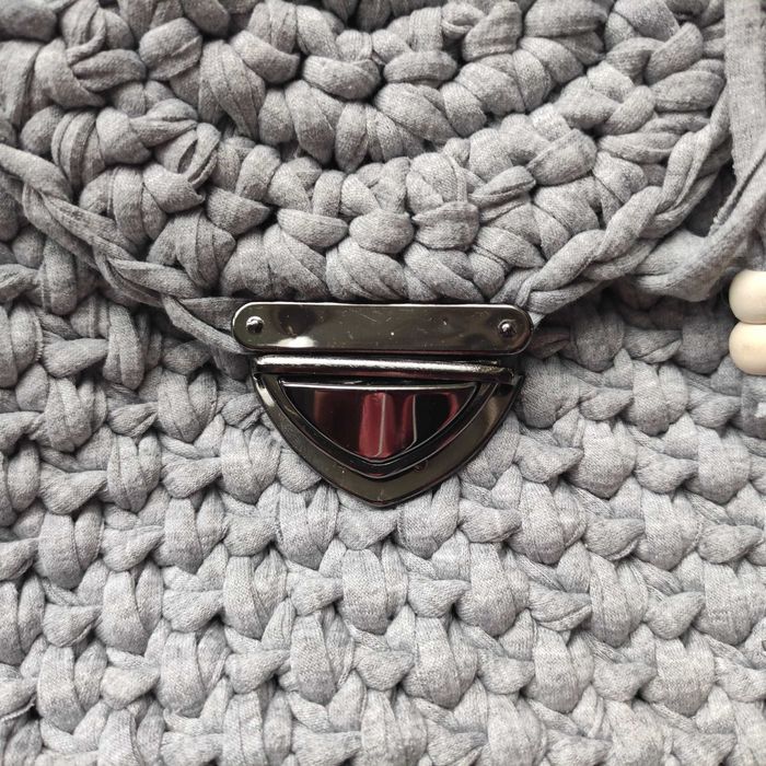 Plecak robiony na szydełku