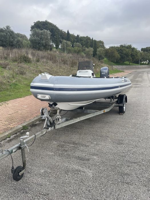 Semi rigido Barcoeste 450 Open + Yamaha F50 EFI em bom estado