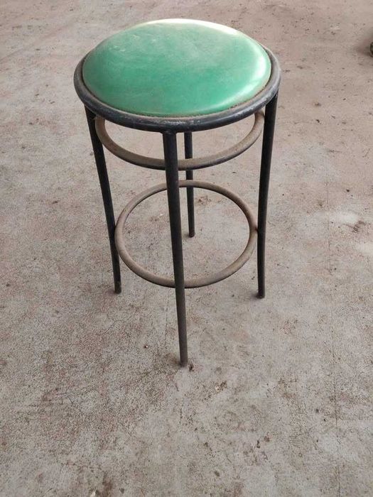 CADEIRA Bancos preto verde 8 peças BAR