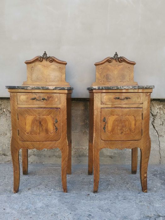 Włoskie nakastliki Roberto Brembilla, marmur, szafki nocne,transport