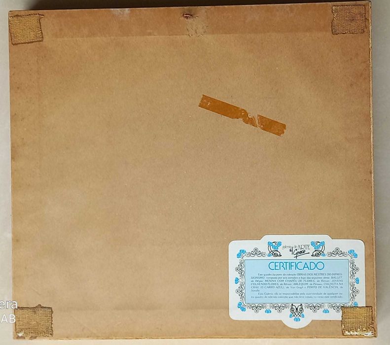 Vende-se 2 quadros Renoir e 1 Van Gogh