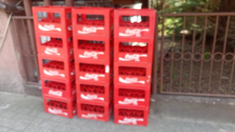 Skrzynki Coca-Cola