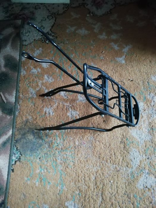 tylny bagażnik rowerowy z napisem KOS ORIGINAL COMPONENTS