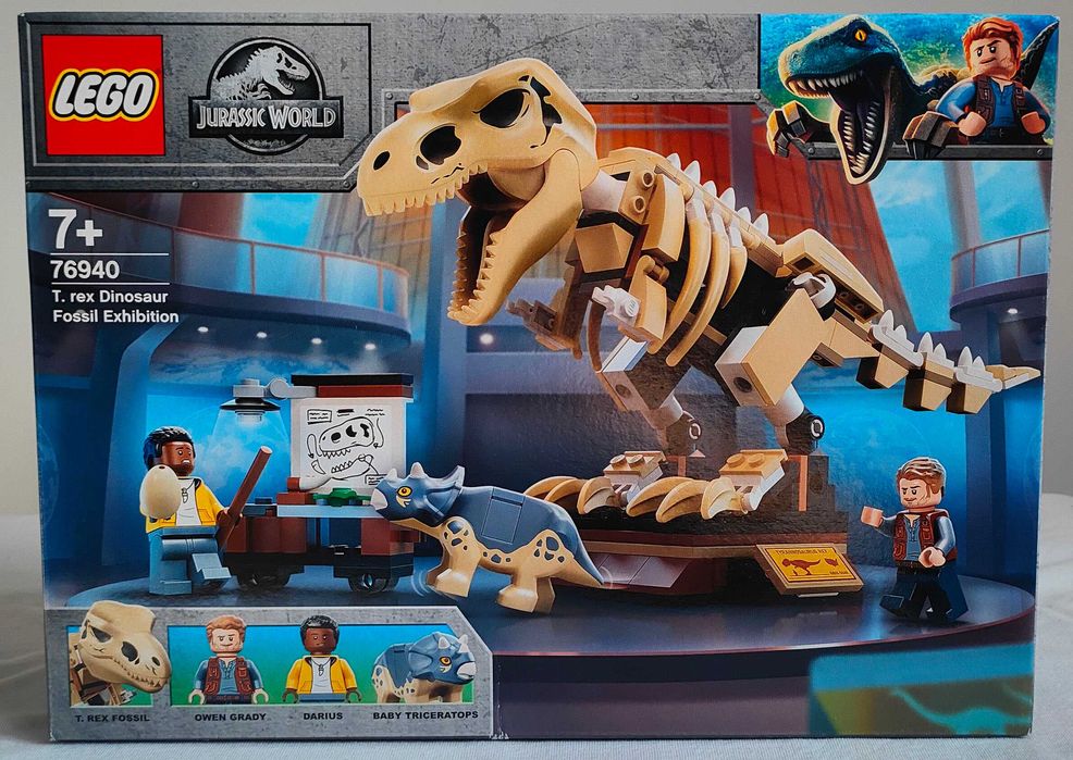 LEGO Jurassic World 76940 - Wystawa skamieniałości tyranozaura