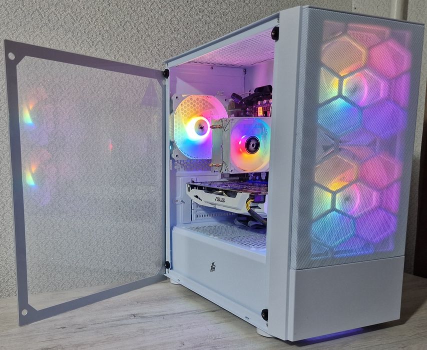 Стильний ігровий ПК у білому корпусі | i7-4770 / GTX 1060 6GB / 16GB RAM /SSD-HDD