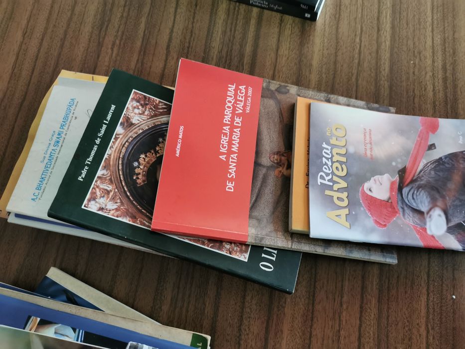 Cerca de 30 livros diversos