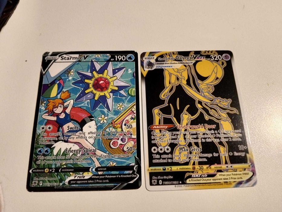 Conjunto de 12 cartas Pokémon