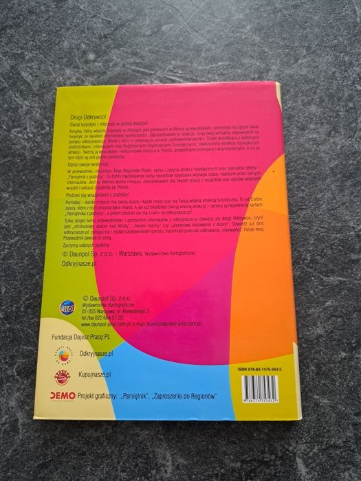 Przewodnik turystyczny po Polsce.