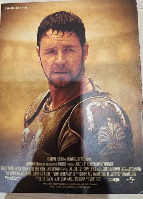 Gladiator dvd 3 płyty wydanie kolekcjonerskie