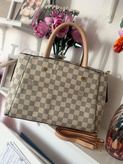 Torebka skórzana Louis Vuitton na ramie do reki