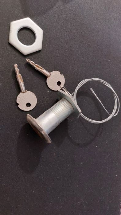 Fechadura de portão automático de embraiagem