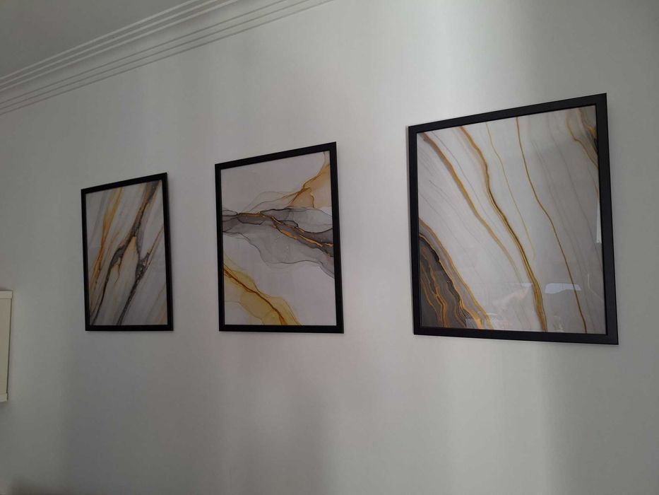 Quadros decorativos (43*53cm) com tela impressa