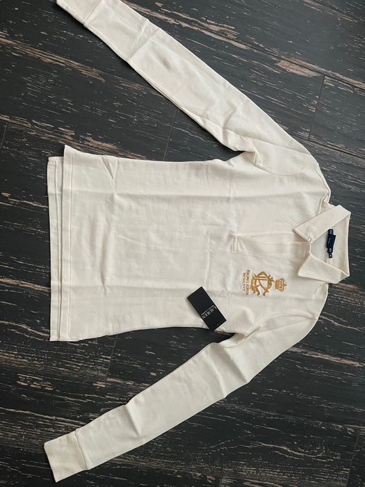 Ralph Lauren Поло с длинным рукавом хлопок р S-M. Цена снижена!