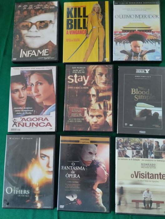 Grande variedade de Filmes em DVD