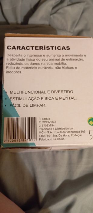 Alimentador brinquedo cão novo