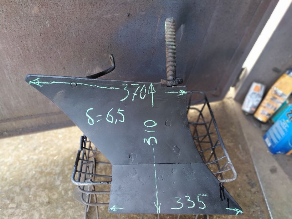 Плуг для мотоблока